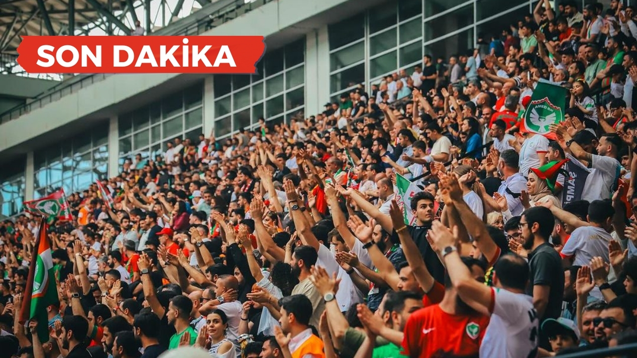 Amedspor'da şok gelişme: Karar geri alınmazsa maça çıkmayacak