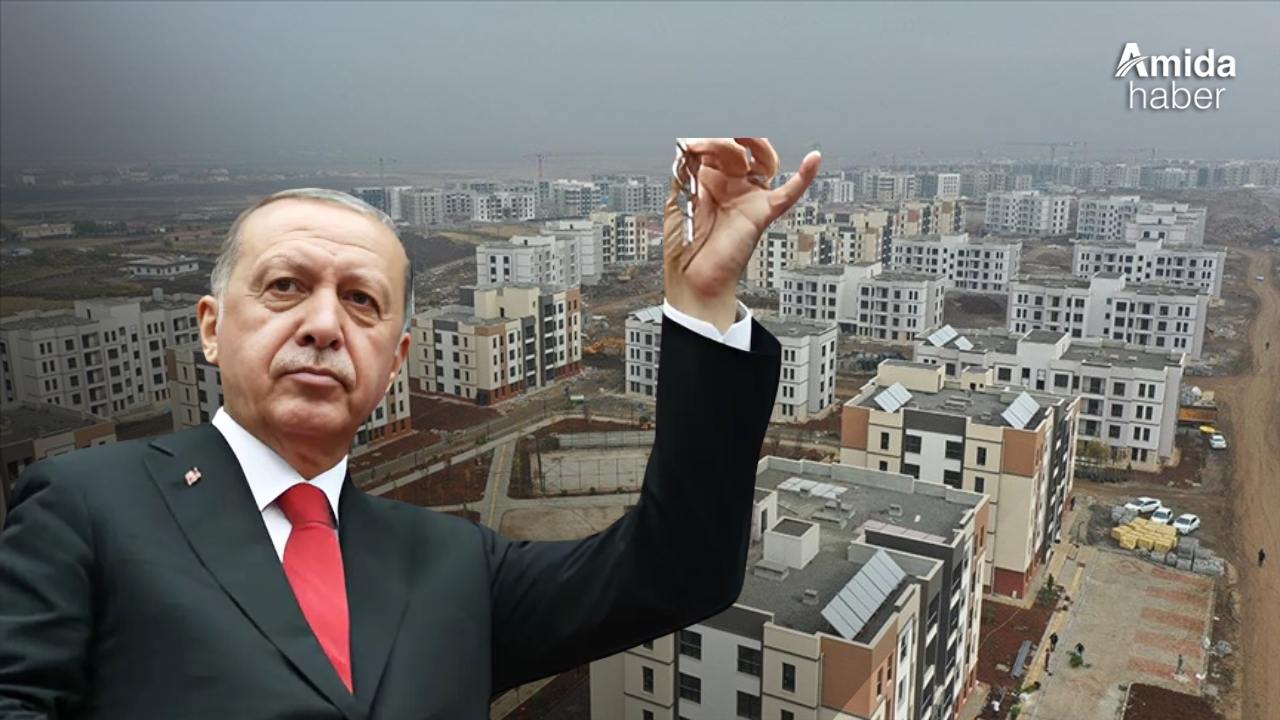 Diyarbakır’da 641 konut için kura: Erdoğan katılacak