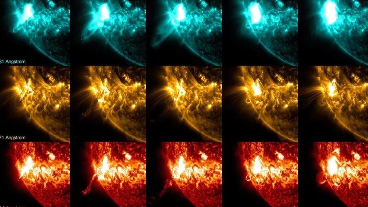 NASA açıkladı: Güneş'te büyük patlama