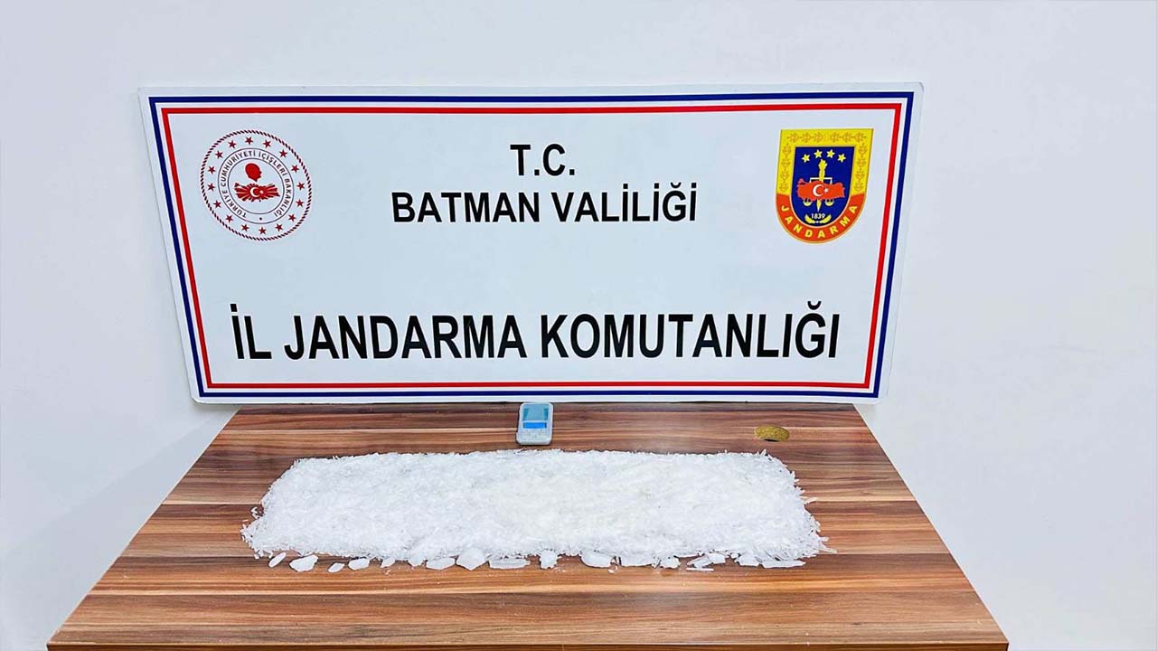 Batman’da uyuşturucu operasyonu: 1 kişi yakalandı