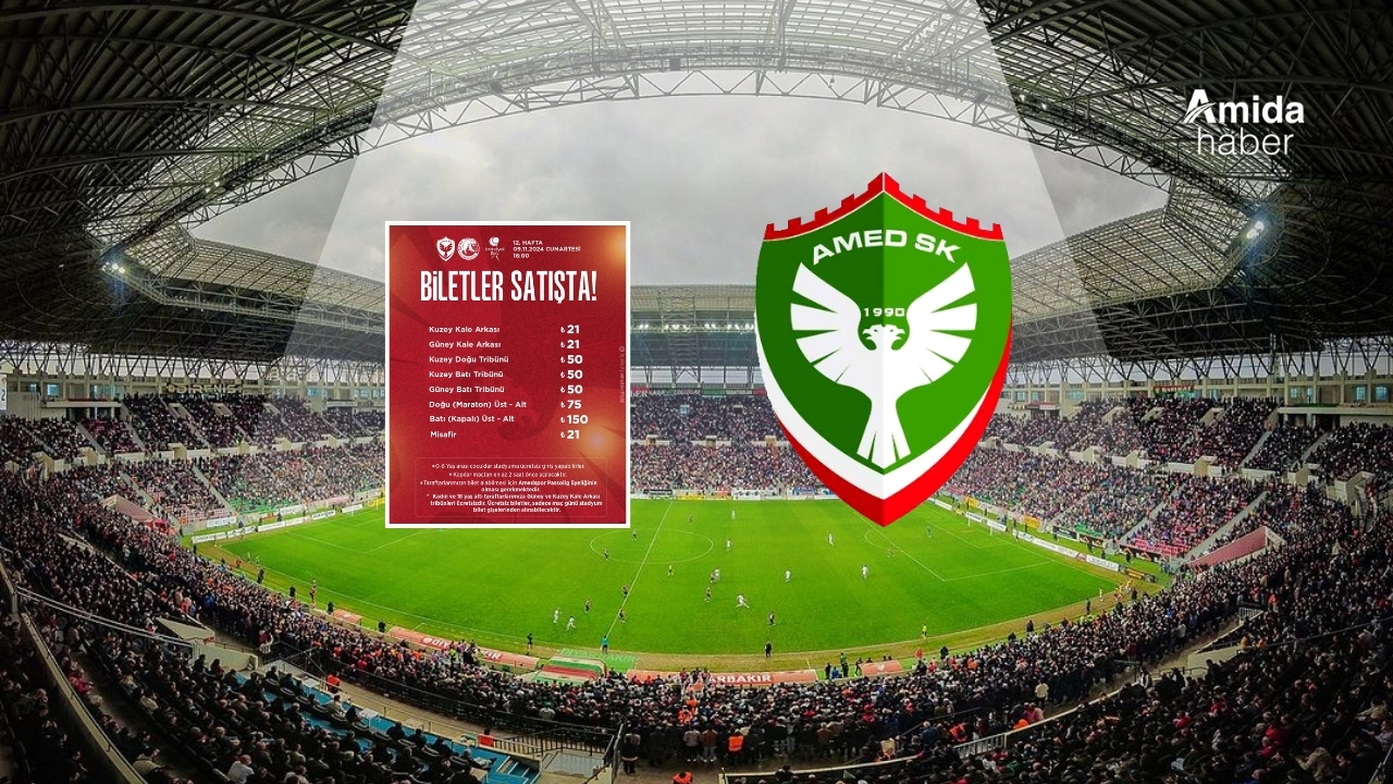 Amedspor biletleri satışta: Kadın ve çocuklara bedava!