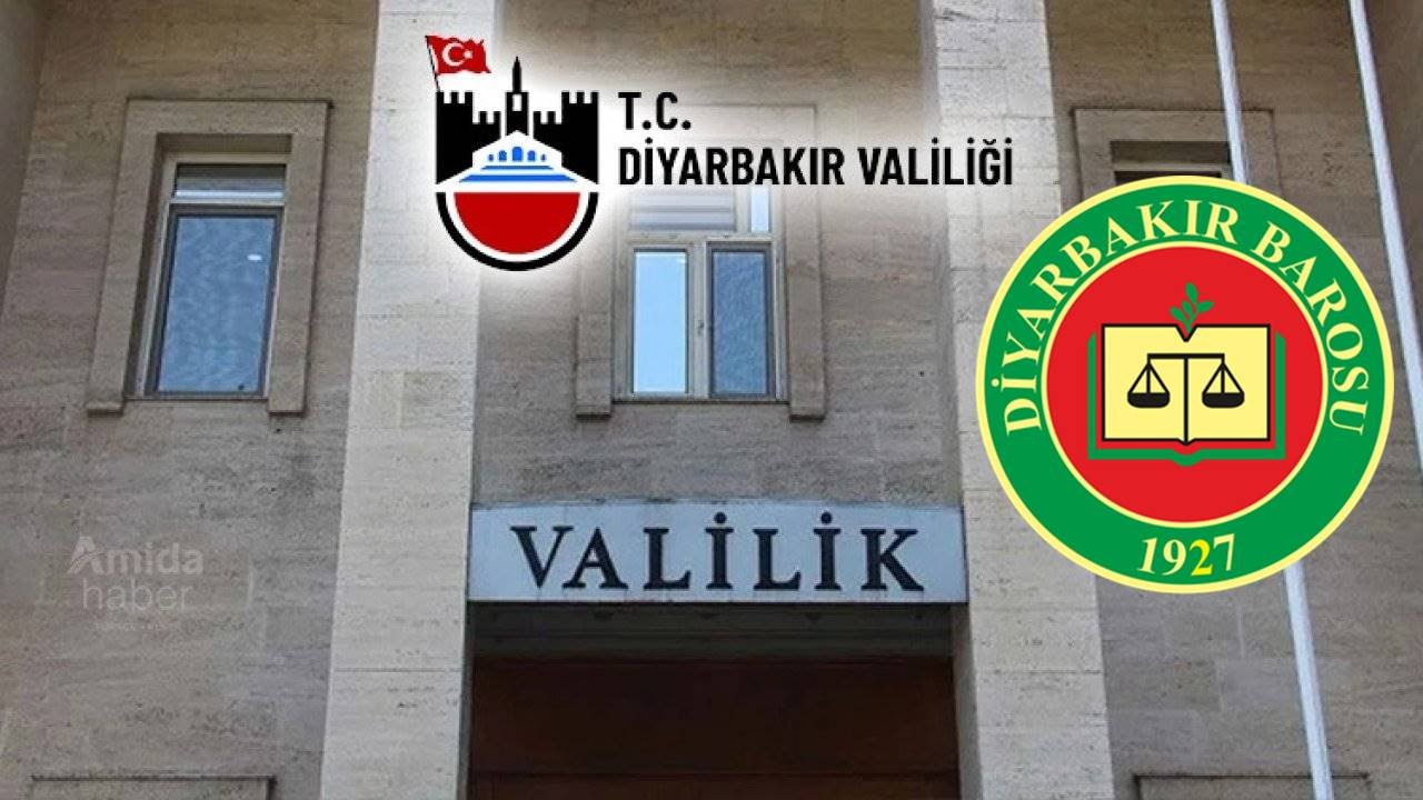 Diyarbakır Barosu Valiliğe dava açtı