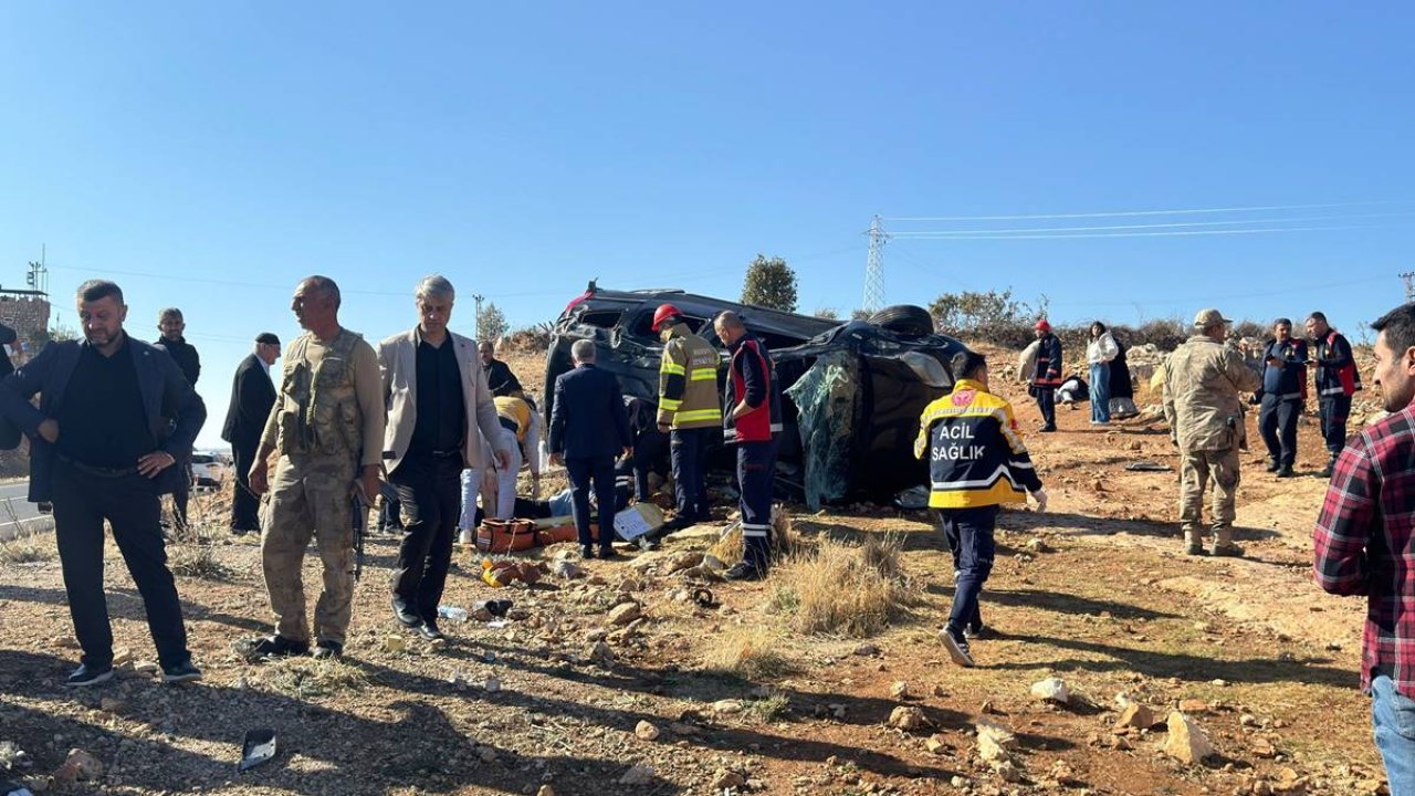 Mardin’de feci kaza: 4 ölü, 1'i bebek 4 yaralı