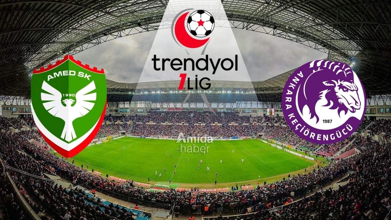 Amedspor-Keçiörengücü maçı saat kaçta hangi kanalda?