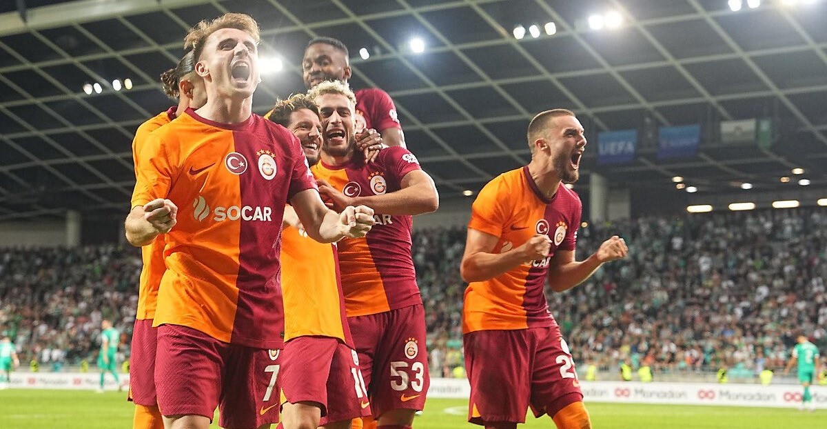 Galatasaray Slovenya’da şov yaptı