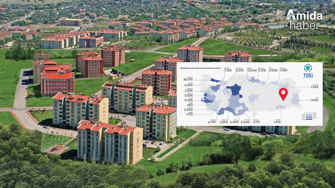 TOKİ açıkladı: Diyarbakır’a Sosyal Konut yok!