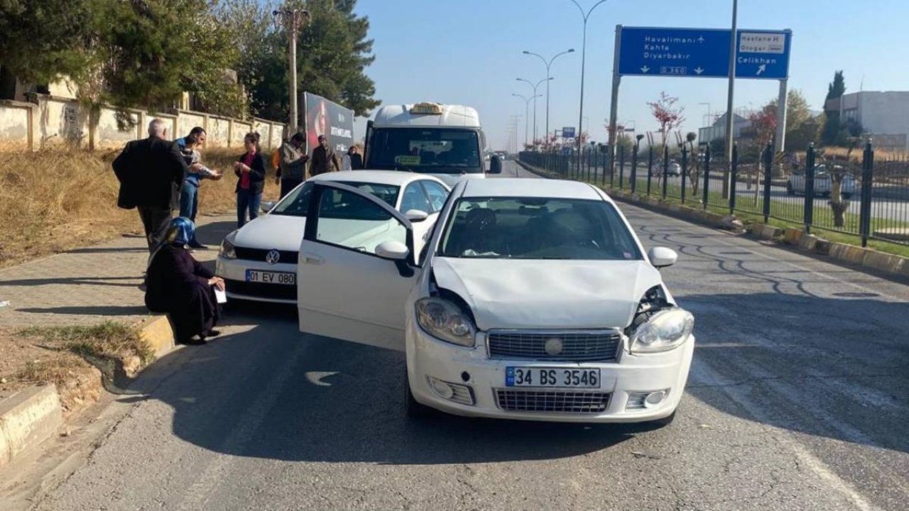 Adıyaman’da zincirleme trafik kazası