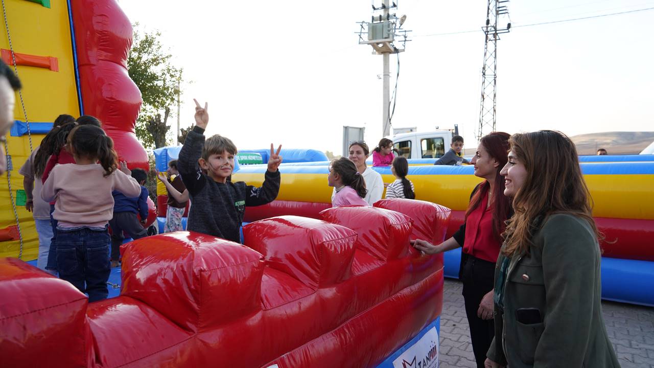 Diyarbakır Zorava’da çocuklar spora doydu