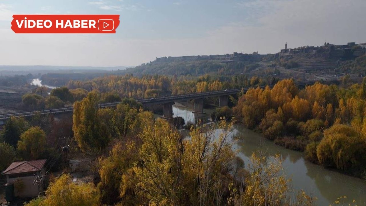 Diyarbakır’ın 8 bin yıllık bahçesi sonbaharın renklerine büründü