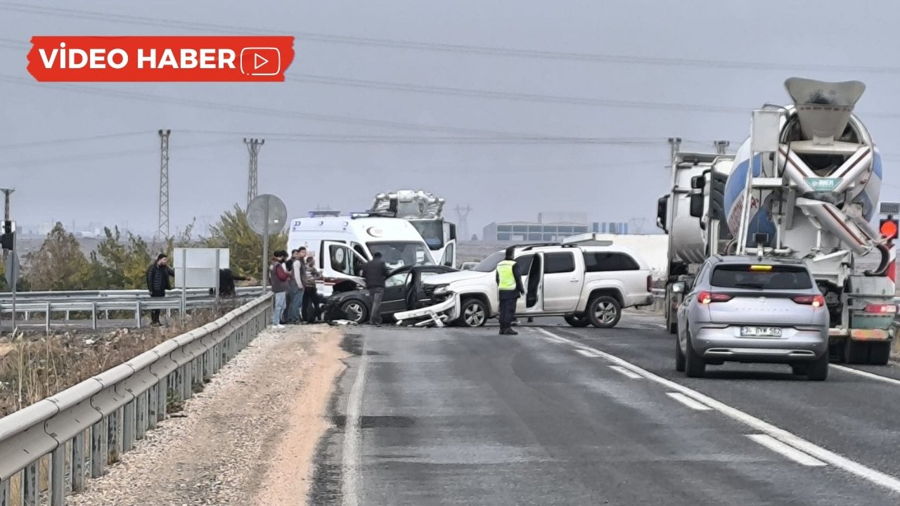 Diyarbakır- Eğil yolunda kaza: Yaralılar var