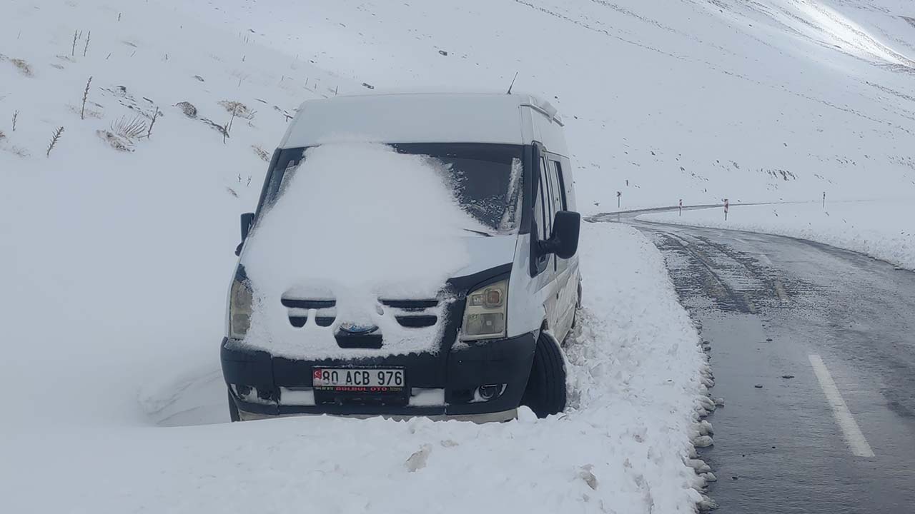 Van'da kar yağışı ve sis trafiği olumsuz etkiledi