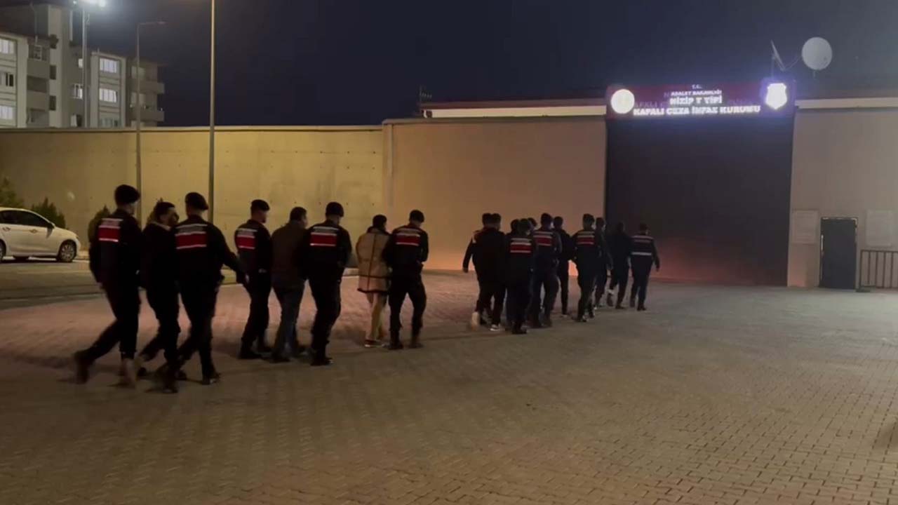 Gaziantep'te kaçakçı operasyonu: 11 kişi tutuklandı