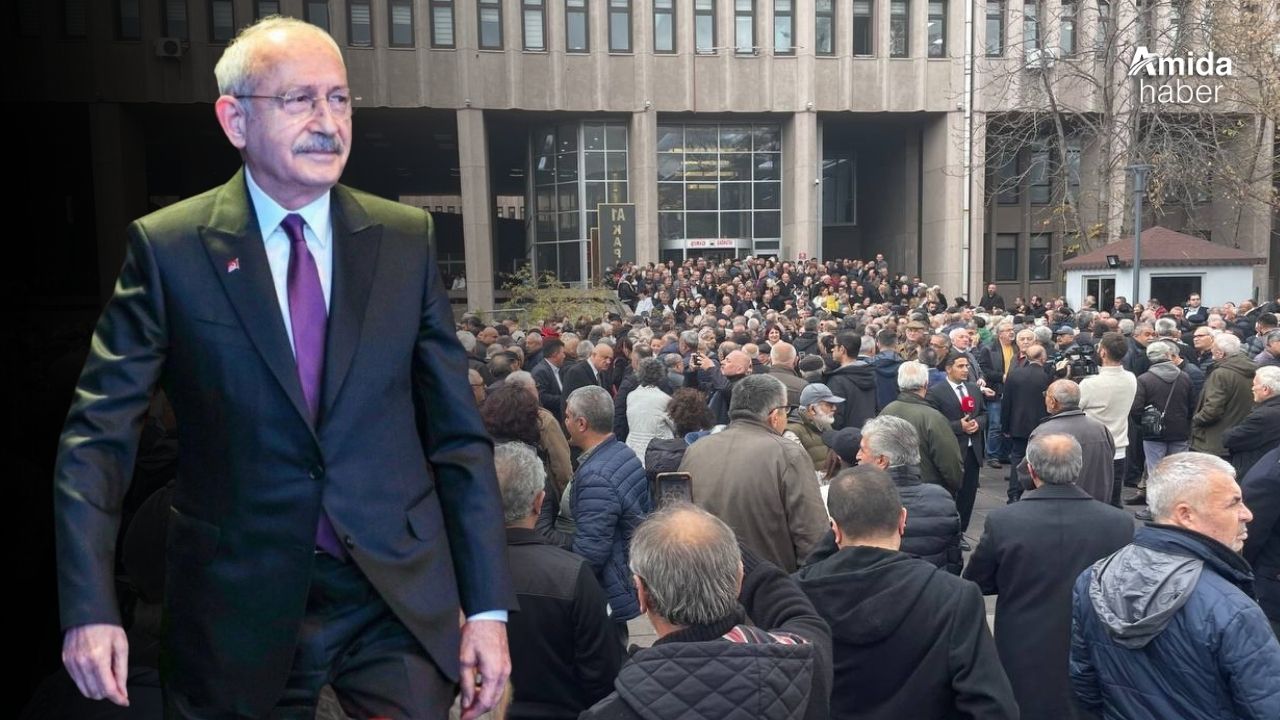 Kılıçdaroğlu mahkeme karşısında: CHP kurmayları tam kadro izliyor