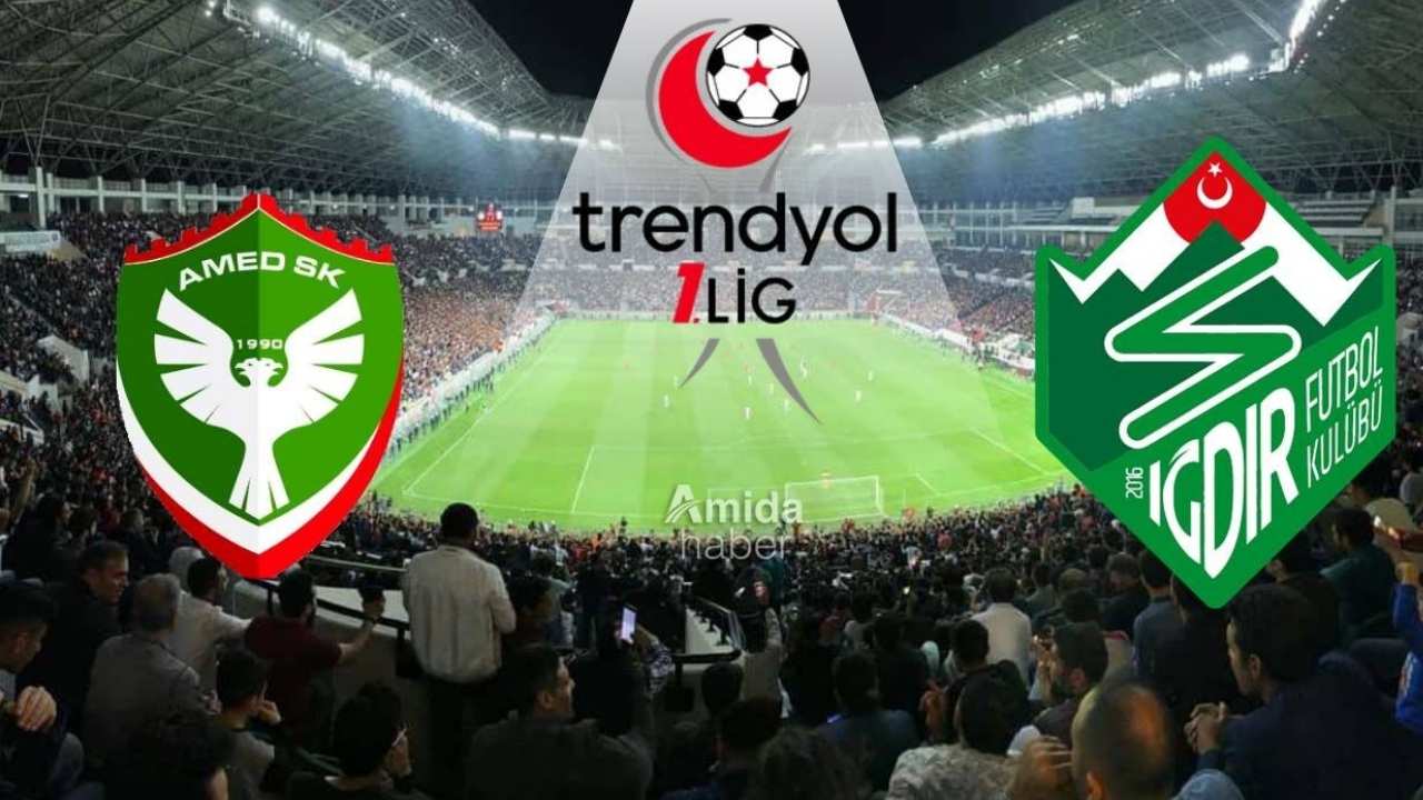 Amedspor Iğdır FK maçı başladı: 3 puan kimin olacak?