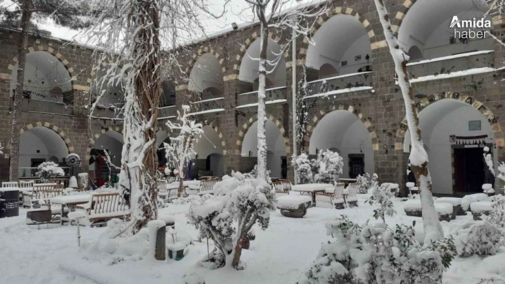 Diyarbakır’da kar ve soğuk: Önümüzdeki günlerde hava nasıl olacak?