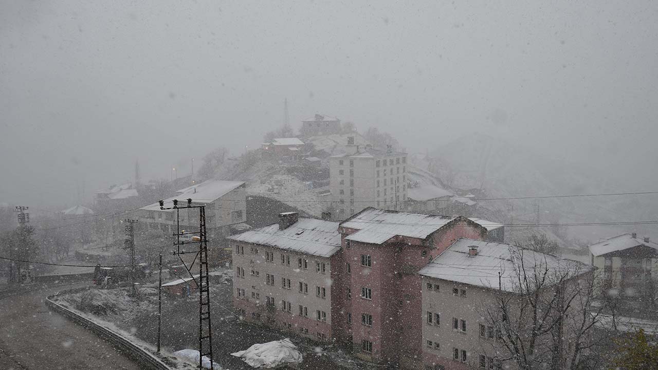 Şırnak’ta kar yağışı nedeniyle ulaşımda aksamalar yaşandı