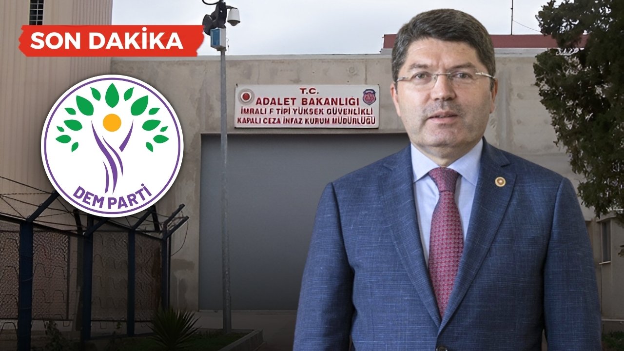 Adalet Bakanı Tunç: DEM Parti’nin başvurusunu değerlendiriyoruz