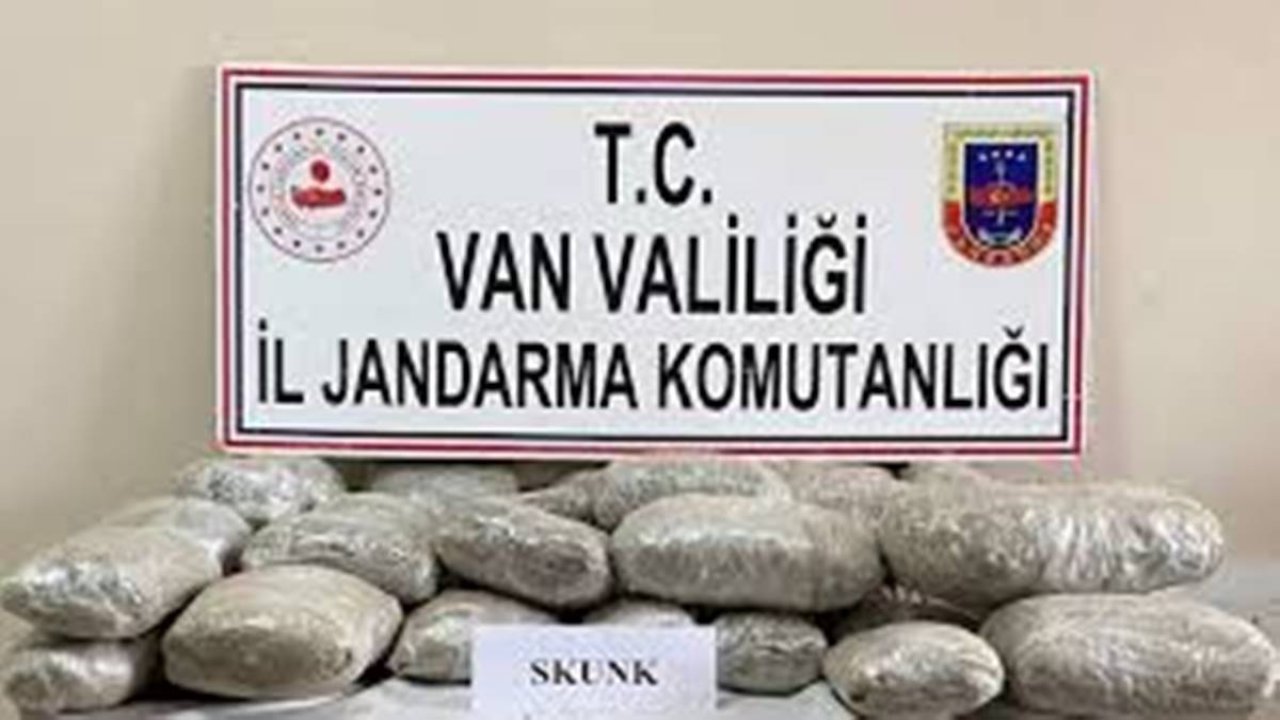 Van’da 24 kilo uyuşturucu madde ele geçirildi