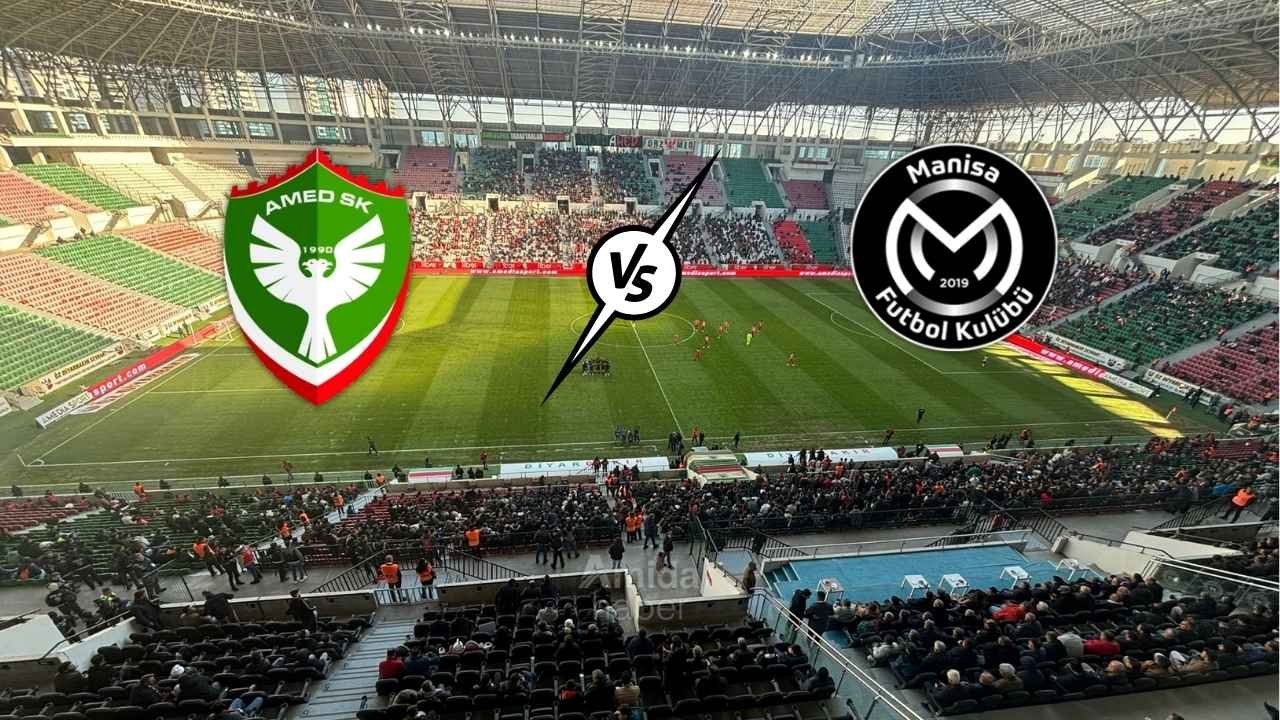 Amedspor- Manisa FK maçı başladı: Yeni bir başlangıç için 3 puan şart