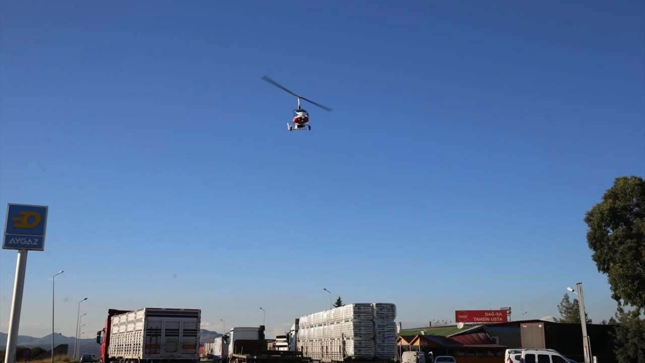 Şanlıurfa’da hava destekli denetim