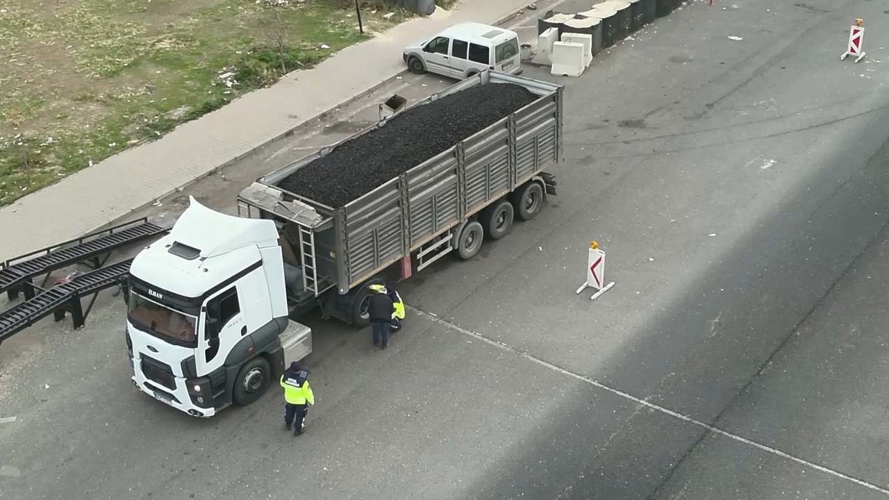 Gaziantep'te kış lastiği denetimi yapıldı