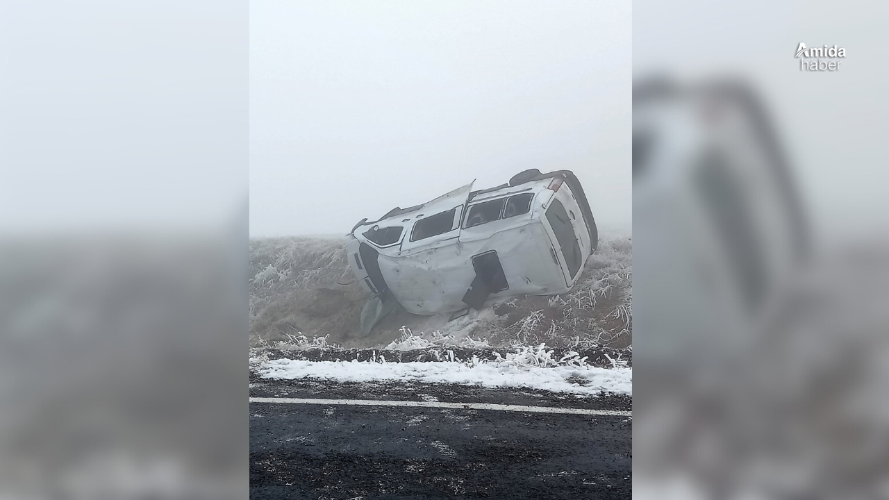 Öğretmen servisi devrildi: 8 yaralı