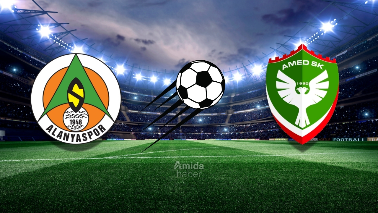 Amedspor-Alanyaspor maçı saat kaçta hangi kanalda?