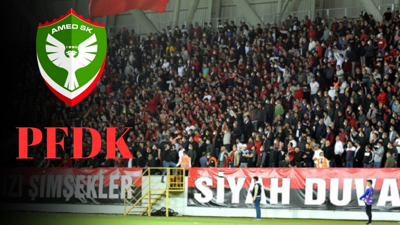 Amedspor’un rakibi PFDK’ya sevk edildi