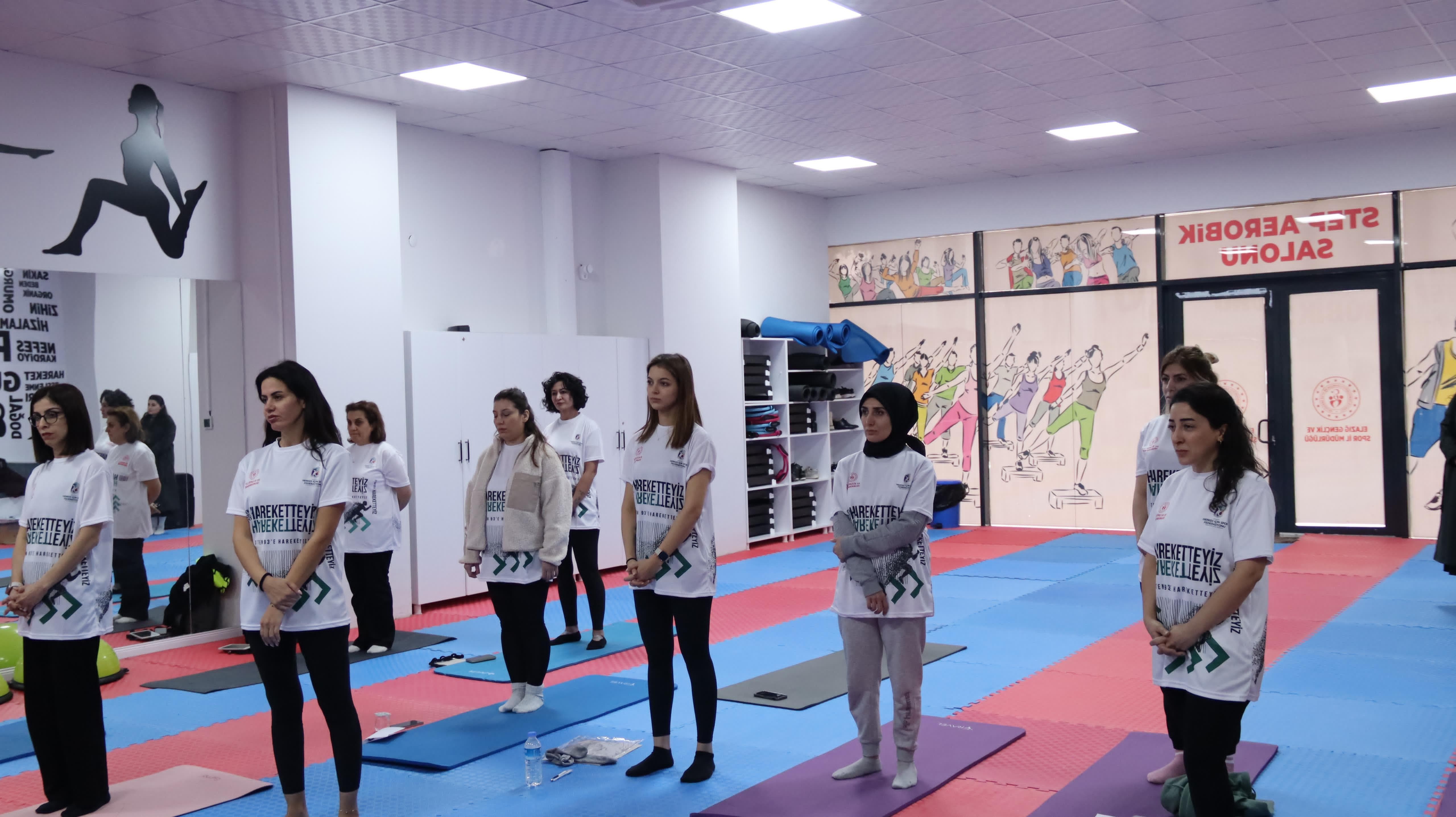 Elazığ'da ilk kez Yoga Antrenörlük Kursu, yoğun ilgi ile karşılandı