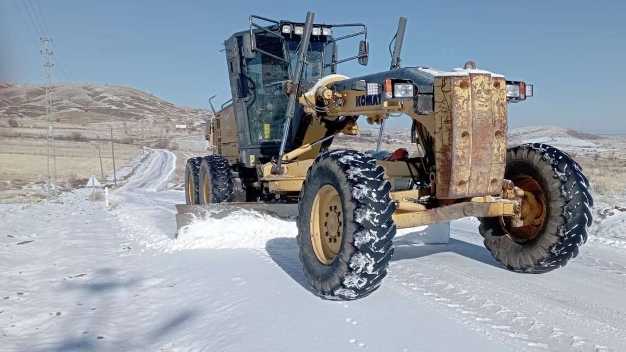 Elazığ’da kapalı köy yolu kalmadı