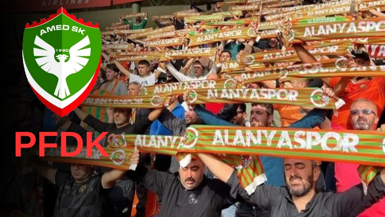 Amedspor elenmişti: Alanyaspor PFDK’na  sevk edildi