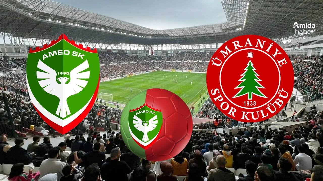 Amedspor-Ümraniyespor maçının hakemi belli oldu