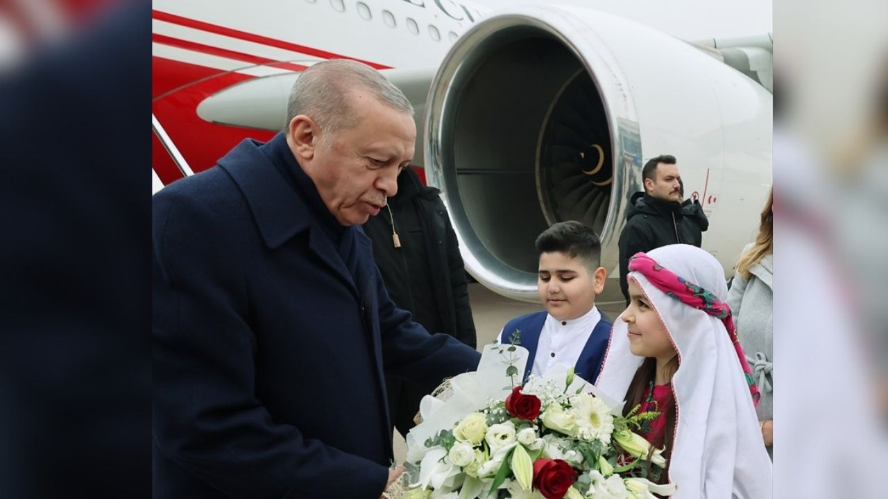 Cumhurbaşkanı Recep Tayyip Erdoğan Mardin'de