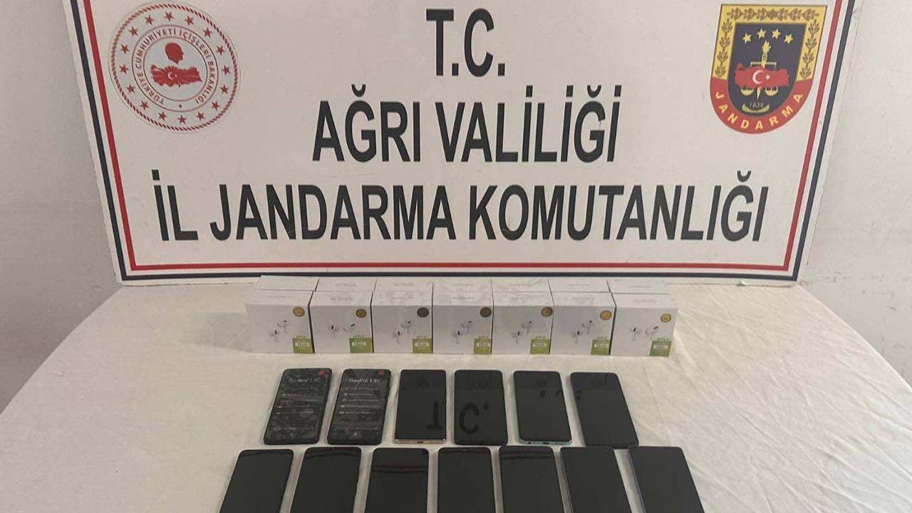 Ağrı’da kaçak malzemeler ele geçirildi: 1 kişi gözaltına alındı