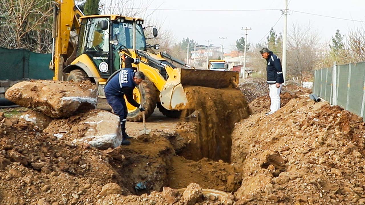 Diyarbakır’ın o Mahallesi’ne kanalizasyon çalışmaları başladı