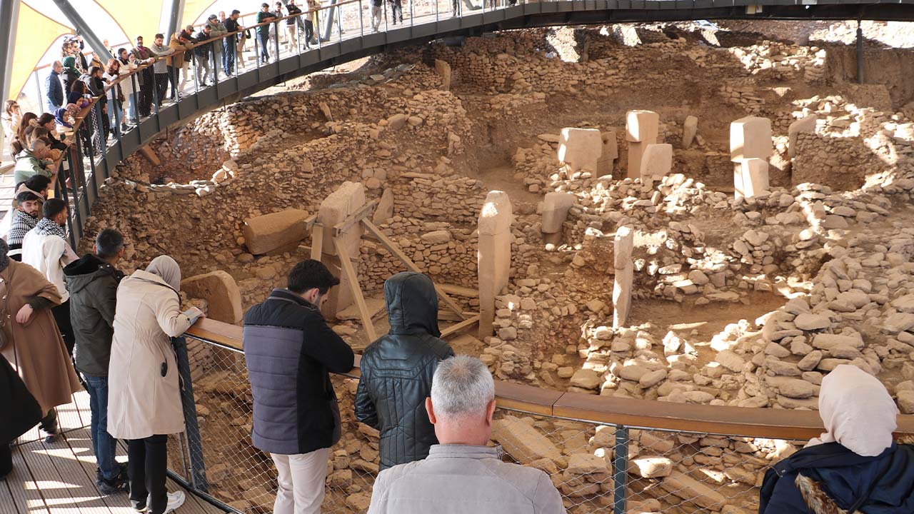 Göbeklitepe’ye kış aylarında ziyaretçi akını