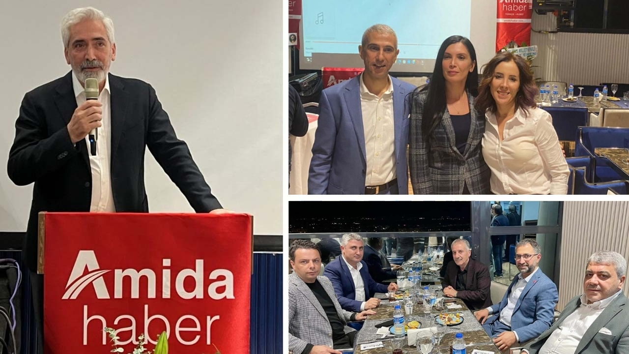 Siyasiler, gazeteciler, iş insanları buluştu: Amida Haber birinci yılını kutladı