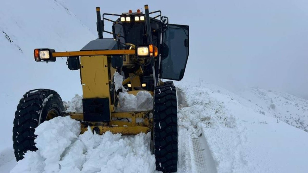 Elazığ’da 41 köy yolu ulaşıma açılmayı bekliyor