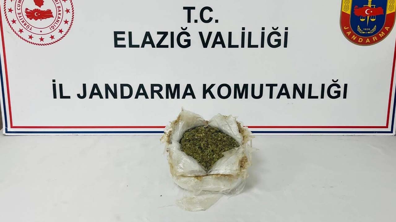 Elazığ’da uyuşturucu ele geçirildi: 1 kişi gözaltına alındı