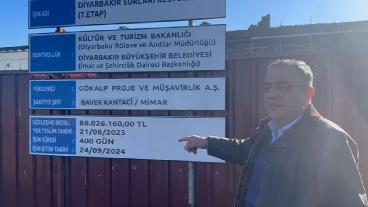 CHP Diyarbakır Milletvekili: Sur restorasyonları neden durdu?