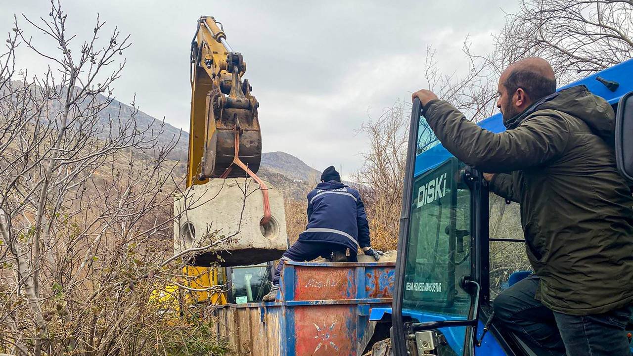 Diyarbakır DİSKİ Çermik’te altyapı yenileme çalışması başlattı