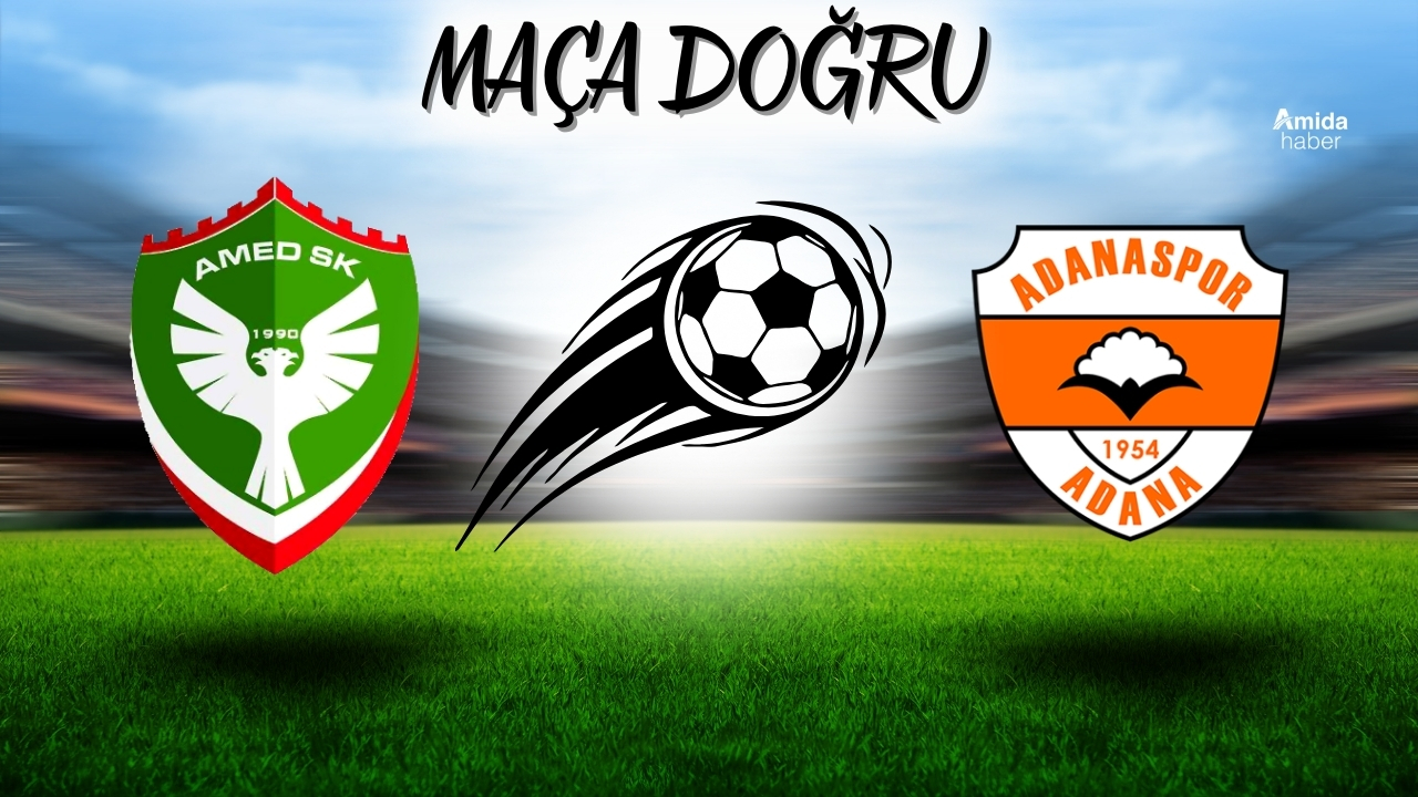 Amedspor-Adanaspor maçı saat kaçta hangi kanalda?