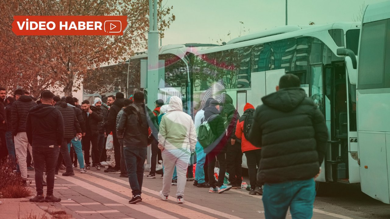 Yeşil kırmızılılar Diyarbakır’dan otobüslerle yola çıktı!