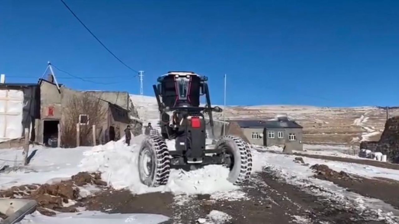 10 günde 77 km yol kardan temizlendi