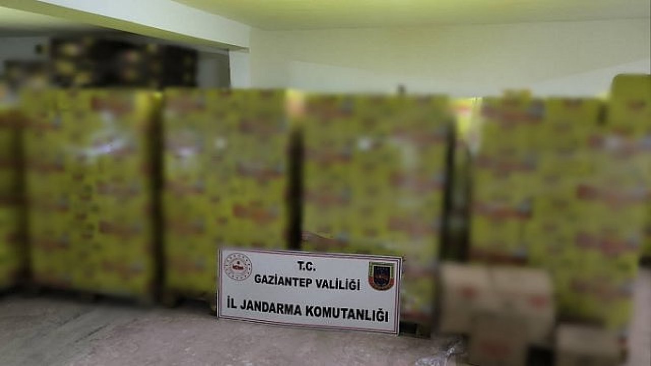 Gaziantep'te sahte markalı ürün hazırlayan kişi yakalandı