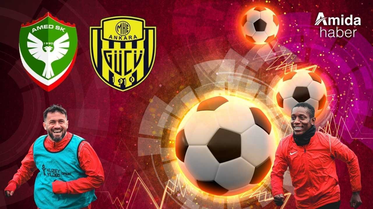 Amedspor-Ankaragücü maçı saat kaçta hangi kanalda?