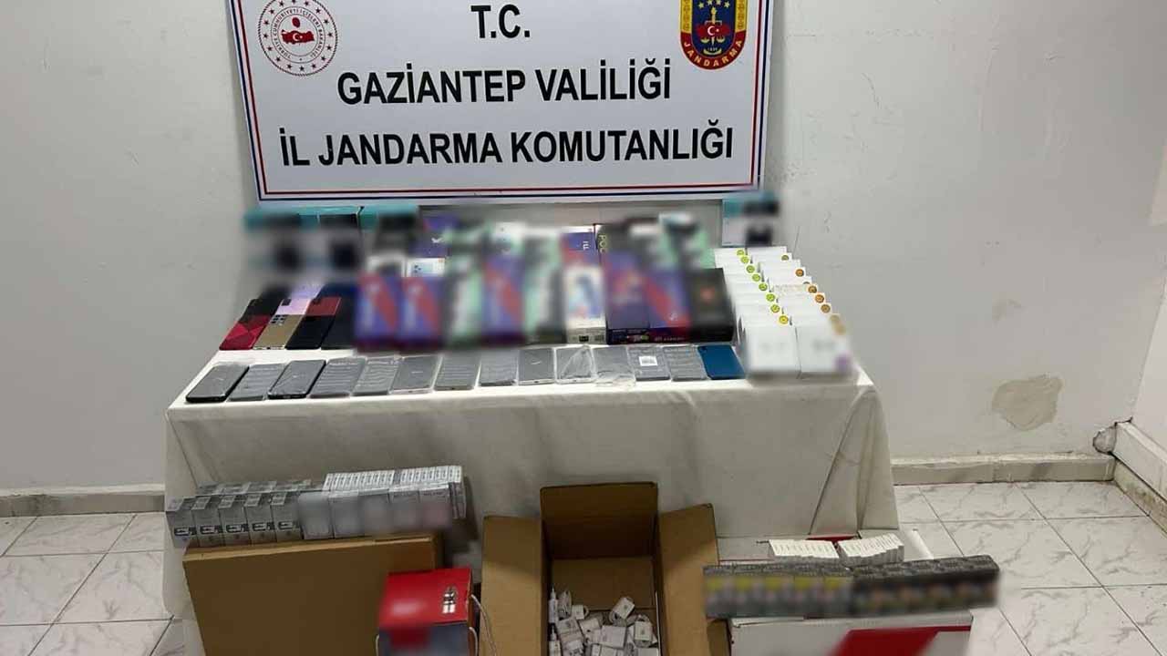 Gaziantep’te 3 milyonluk kaçak ürün ele geçirildi