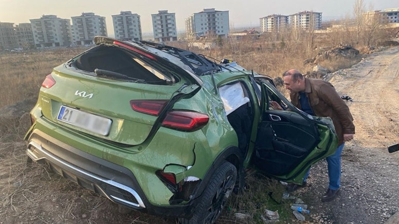 Diyarbakır Kayapınar’da feci kaza: 3 kişi ağır yaralandı