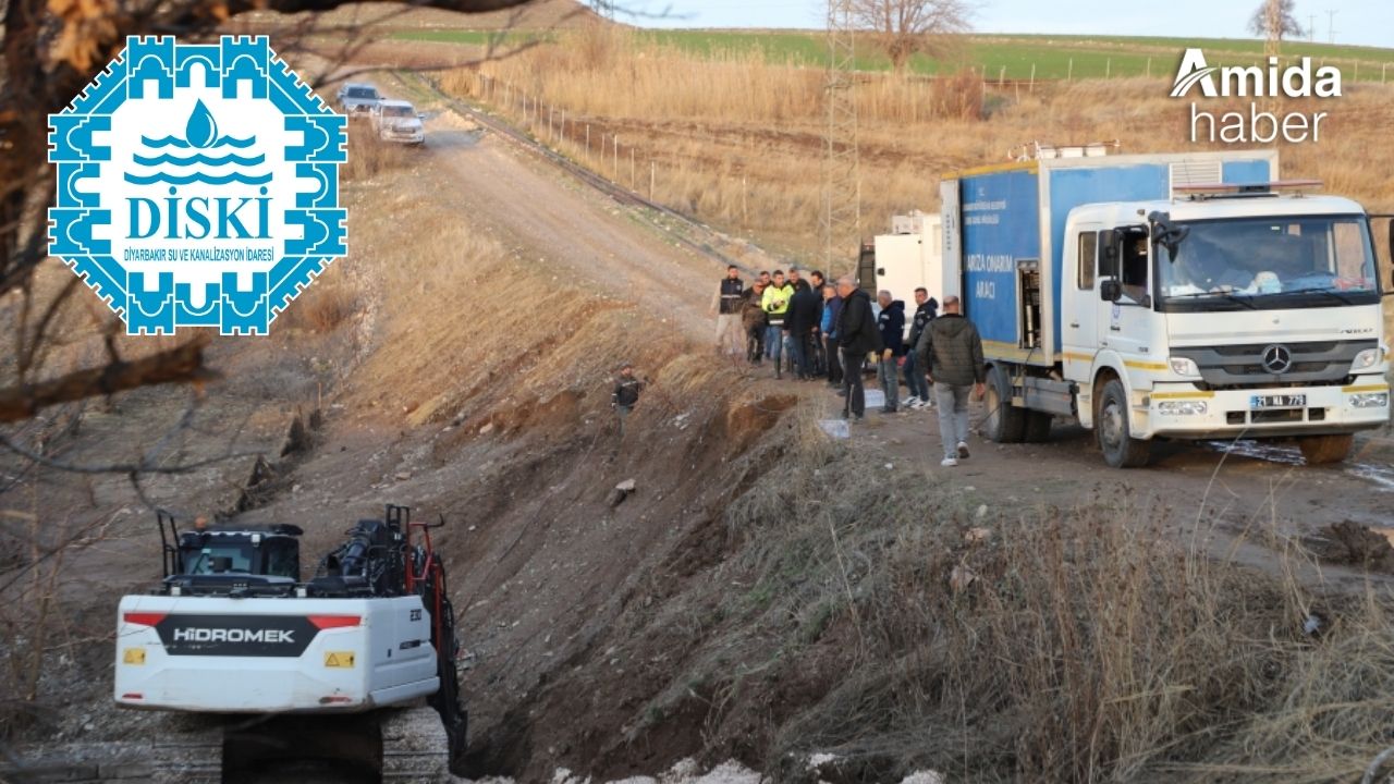 Diyarbakır'da su kesintisine dair DİSKİ'den açıklama: Çalışmalar sona geldi