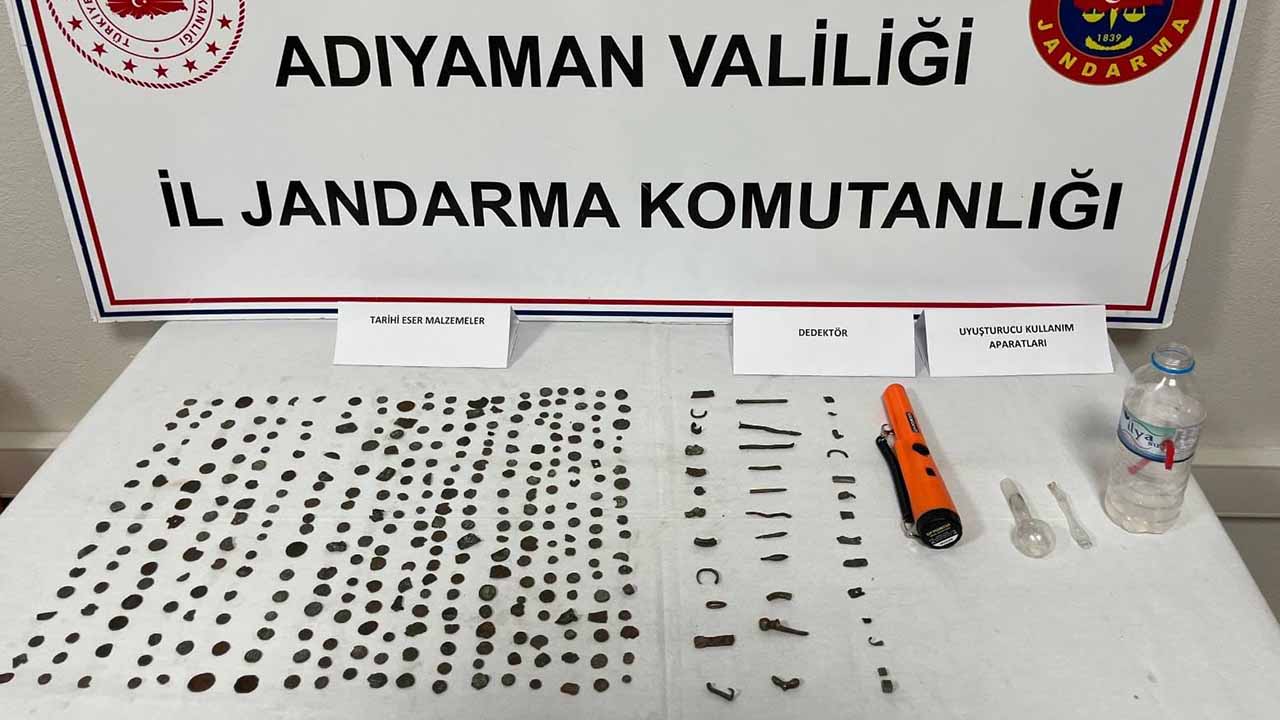 Adıyaman’da tarihi eser operasyonu: 1 gözaltı